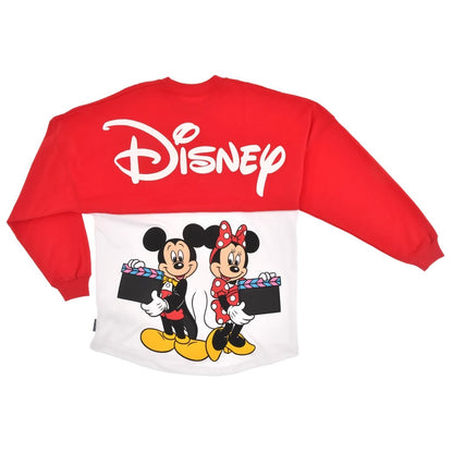 Mickey & Minnie【Spirit Jersey】長袖 TEE Disney Store Japan 30TH