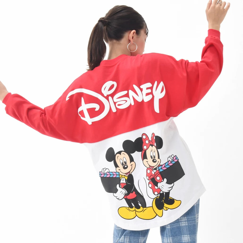 Mickey & Minnie【Spirit Jersey】長袖 TEE Disney Store Japan 30TH