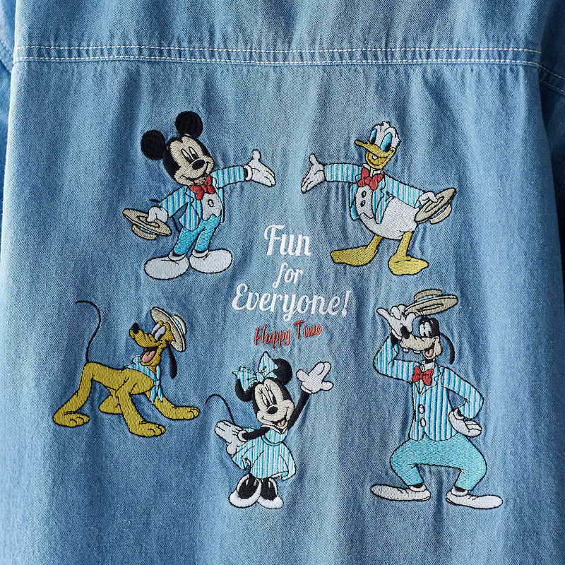 Mickey & Friends 牛仔襯衫