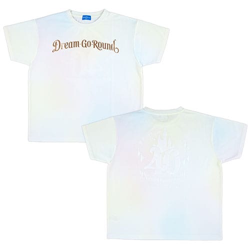 Tokyo DisneyLand 40th Dream Go Round - 輕幻彩色系T-shirt