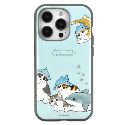 Mofusand 鯊魚貓貓 防撞 耐衝撃 iPhone case SE/ 8/ 7/ 6s/ 6/ 13/ 14/ pro