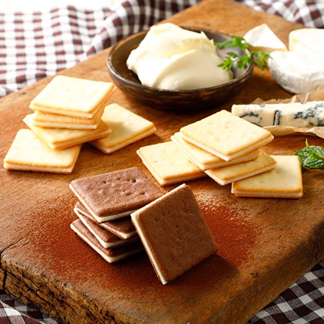 日本 Tokyo Milk Cheese 30塊入禮盒 朱古力及海鹽及蜂蜜芝士餅