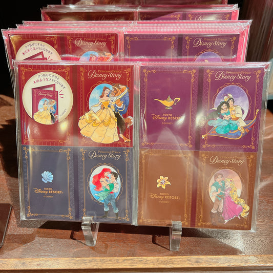 Belle / Rapunzel/ Jasmine/ Ariel Memo Set