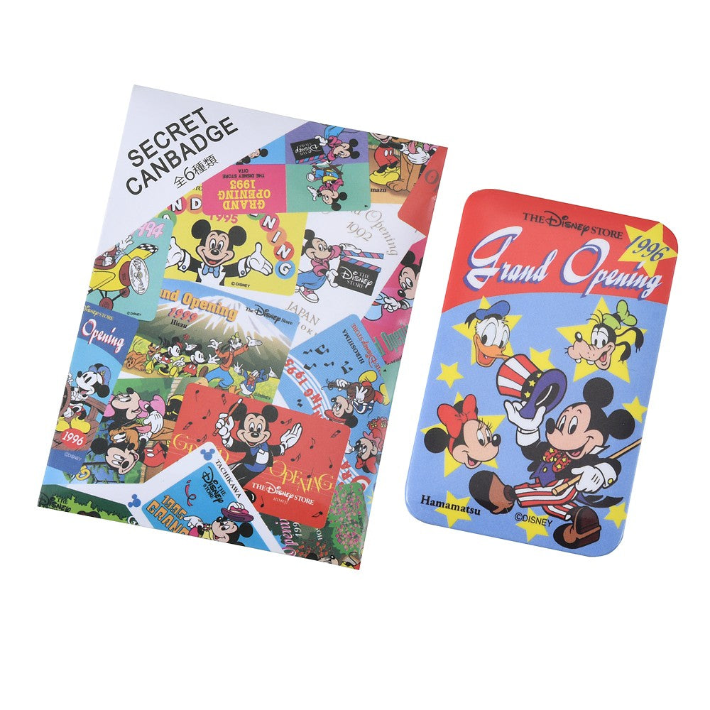 Mickey & Friends Disney Store Japan 30th Anniversary Historical Card  盲抽Pin