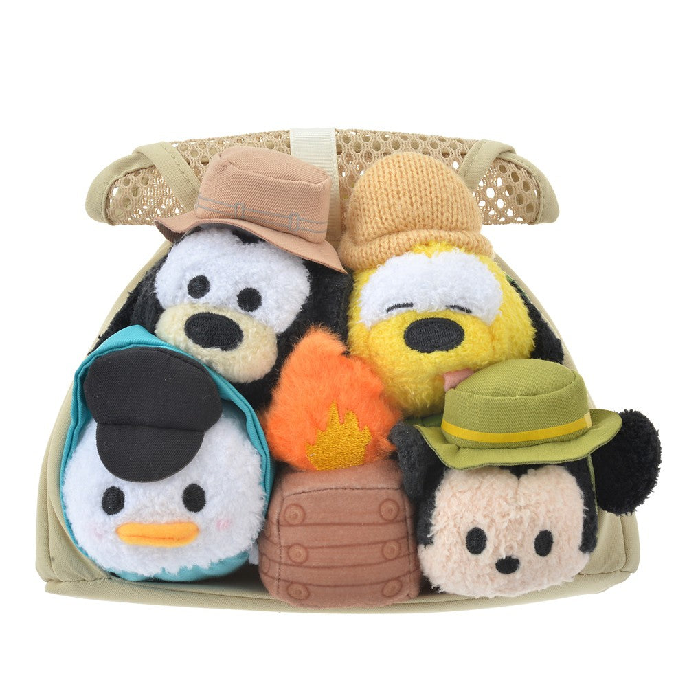 Camping Tsum Tsum Set   Mickey/ Goofy/ Pluto/ Donald