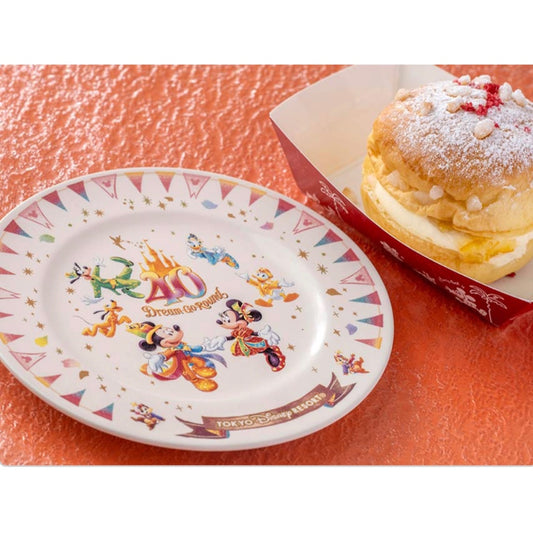 Tokyo DisneyLand 40th Dream Go Round - 甜品碟