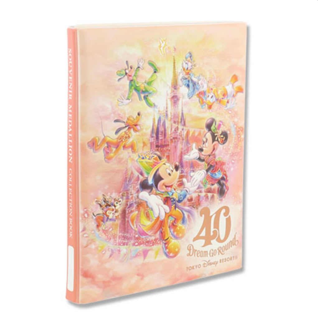 現貨 Tokyo DisneyLand 40th Dream Go Round - 銅幣收納簿