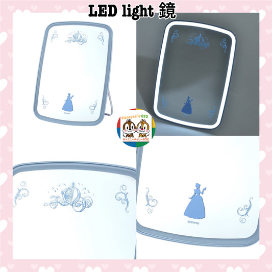 Cinderella LED light 鏡 Health＆Beauty Tool (附放大鏡)
