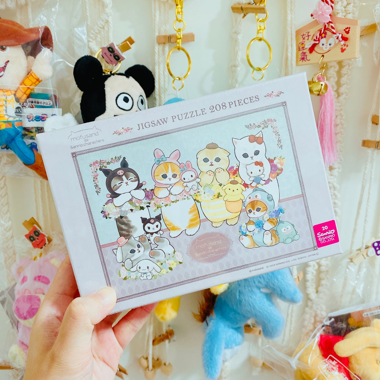 現貨Mofusand x Sanrio Puzzle 208pcs