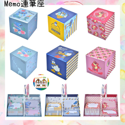 Stitch/ Donald/ Loso Memo box 連筆座