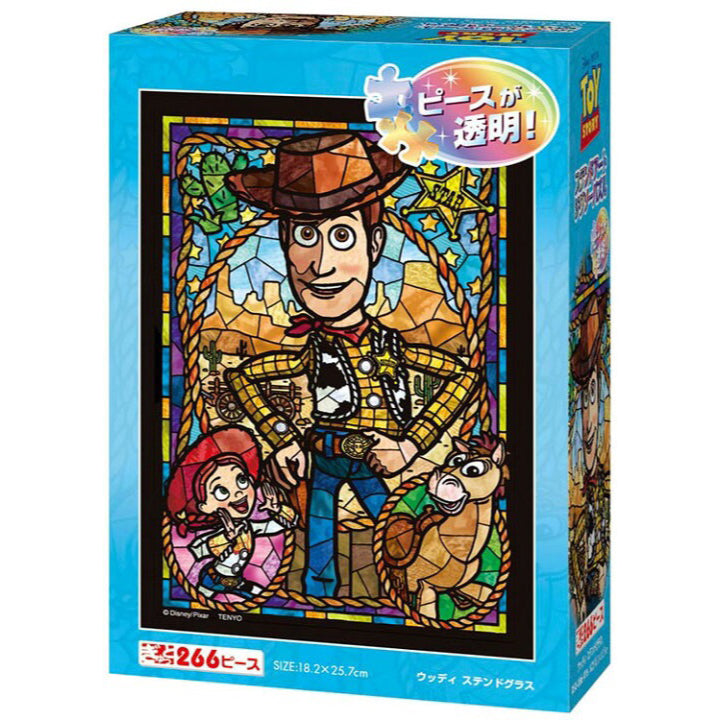 Toy Story - Woody 266塊 透明 Puzzle 拼圖