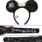 Tokyo DisneyLand 40th Dream Go Round -   Minnie 頭色彩虹蝴蝶頭箍