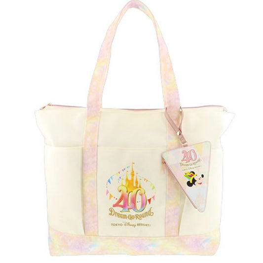 Tokyo DisneyLand 40th Dream Go Round -  Tote bag