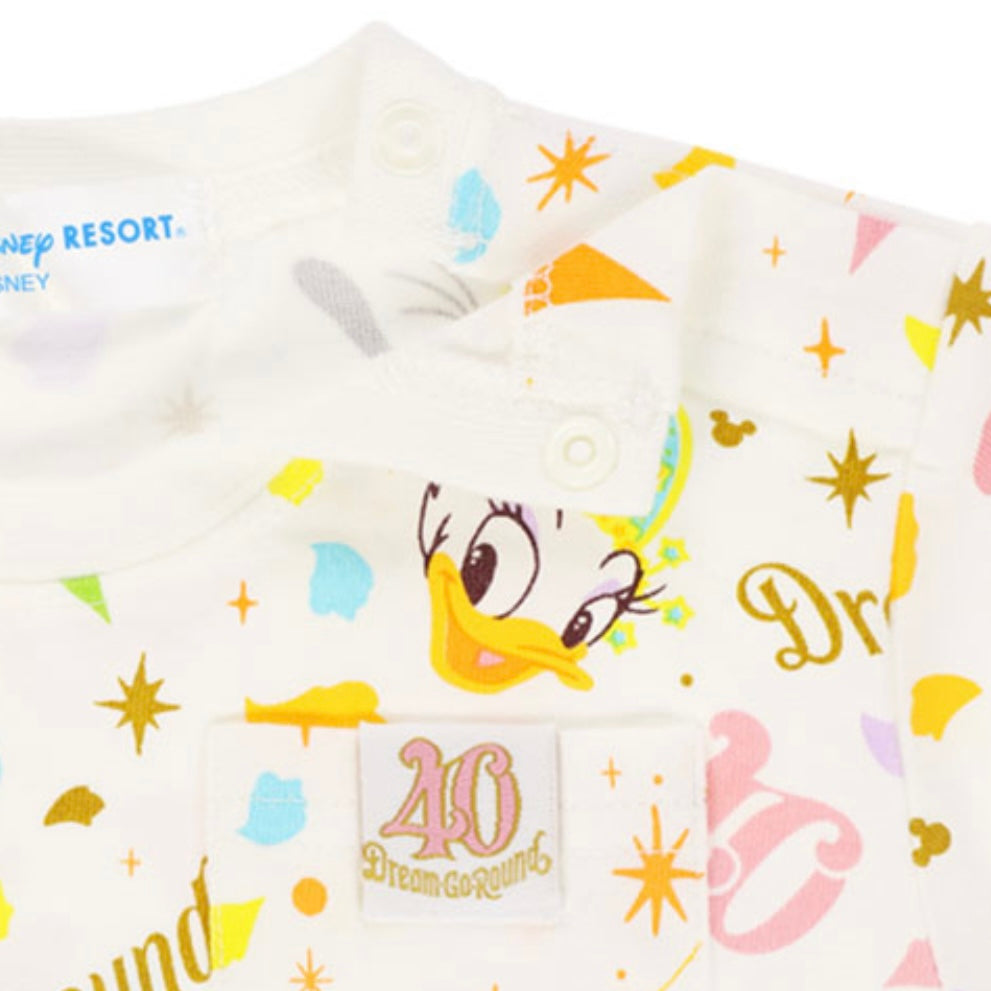 Tokyo DisneyLand 40th Dream Go Round -T-shirt