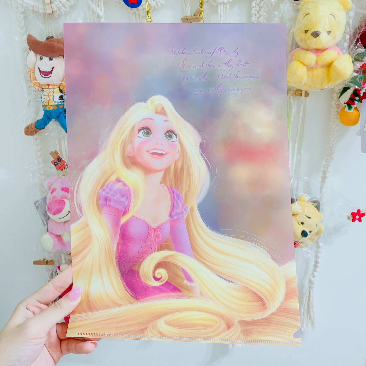 現貨 Rapunzel 單層File Set