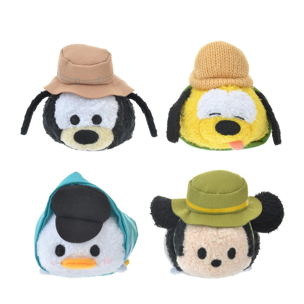 Camping Tsum Tsum Set   Mickey/ Goofy/ Pluto/ Donald