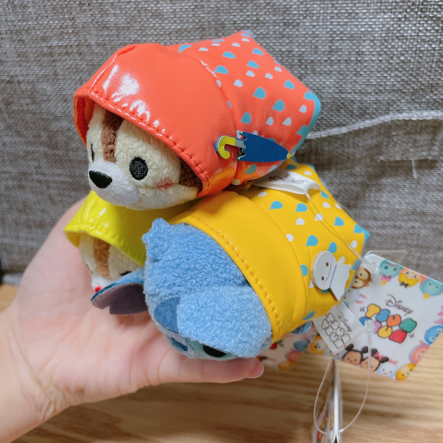 現貨 雨衣Tsum Tsum