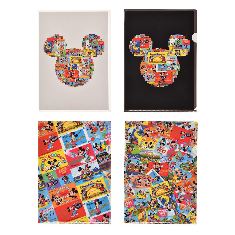 Mickey & Friends Disney Store Japan 30th Anniversary Historical Card  File Set