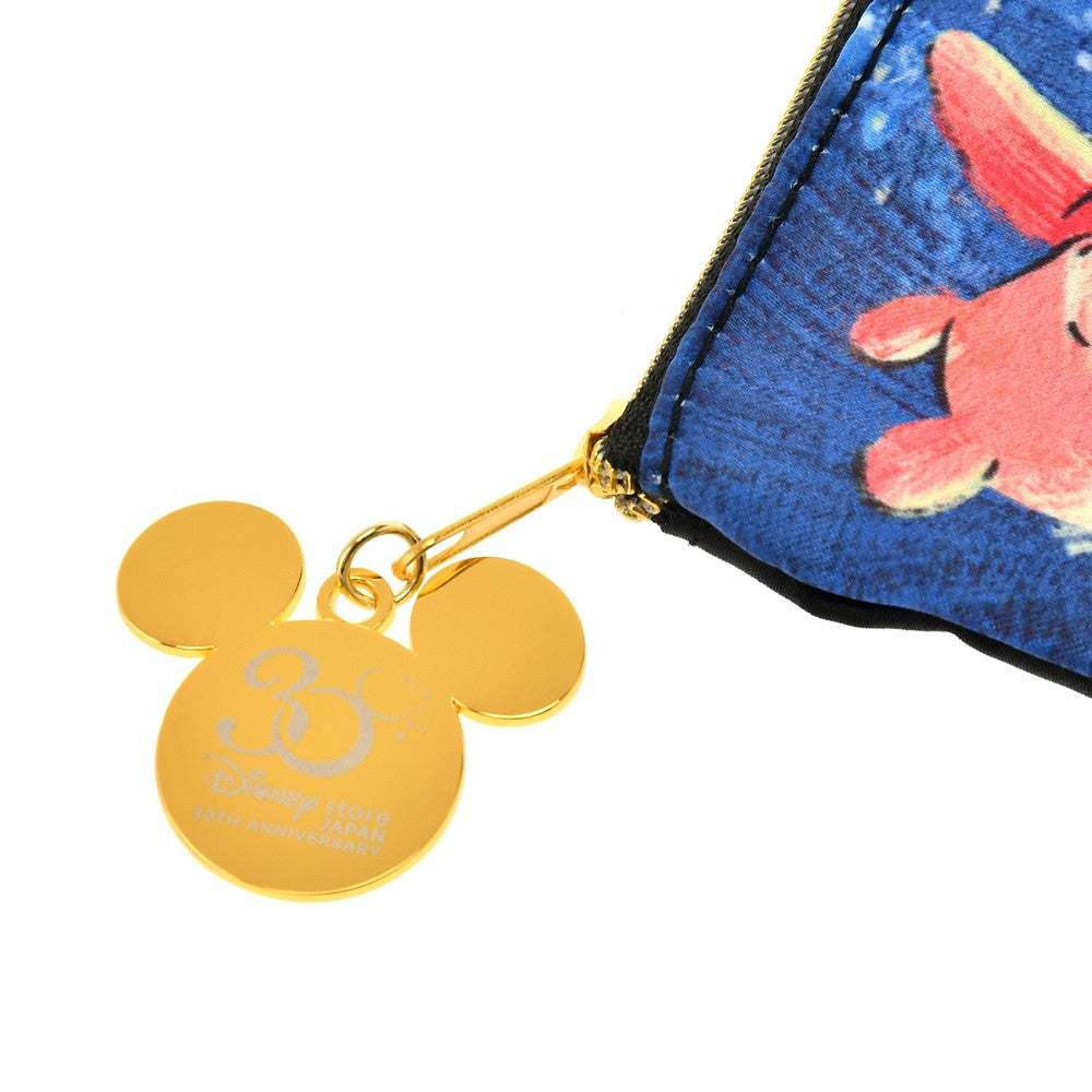 Mickey/ Stitch/ Tinker bell/ Pooh/Ariel Pouch Disney store 30th ANNIVERSARY COLLECTION