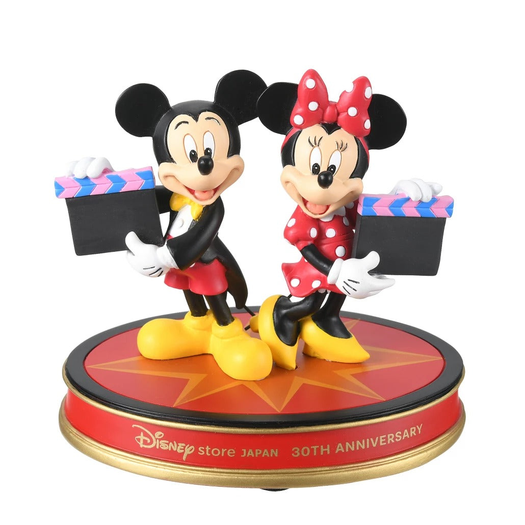 Mickey & Minnie 擺設 Figure Disney Store Japan 30TH