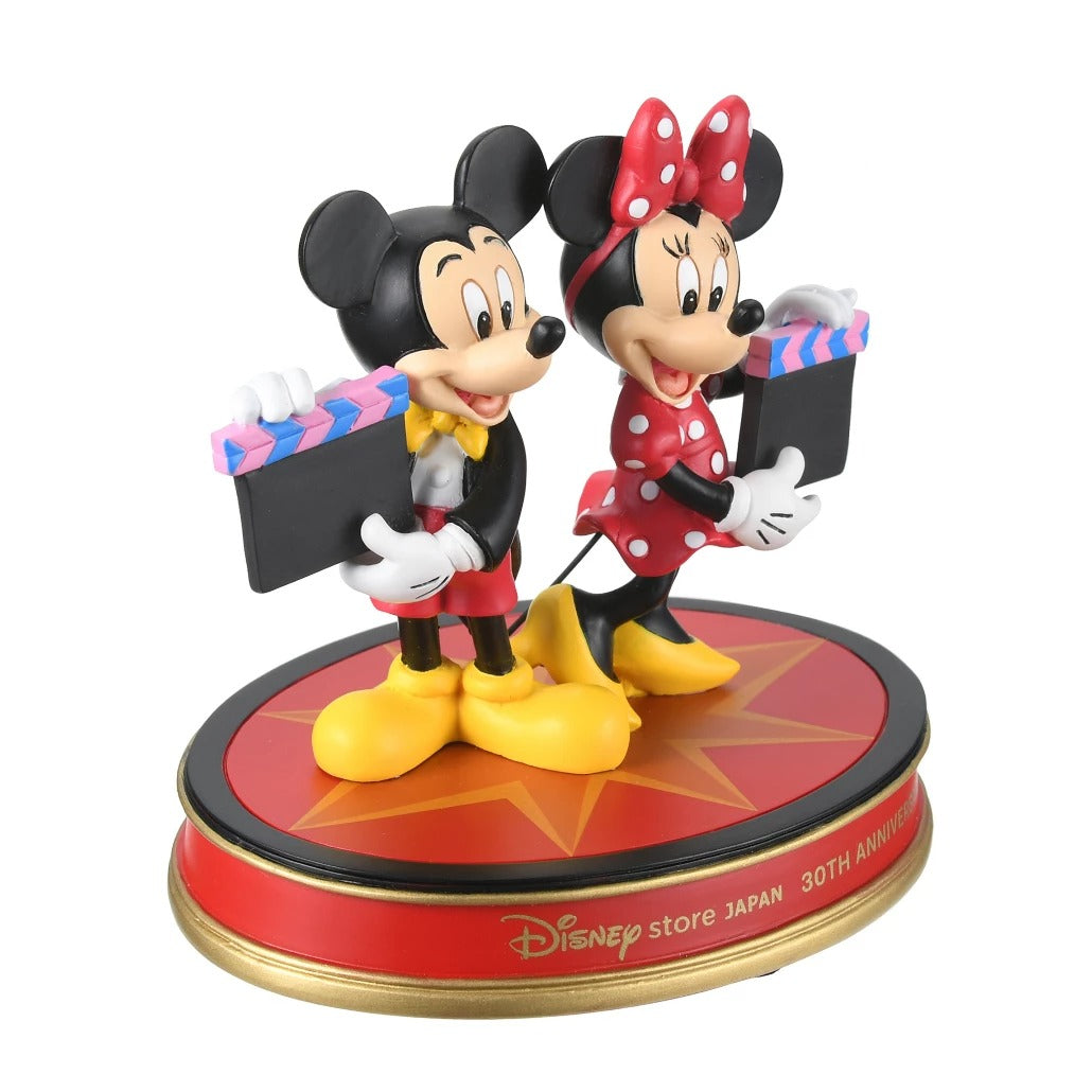 Mickey & Minnie 擺設 Figure Disney Store Japan 30TH