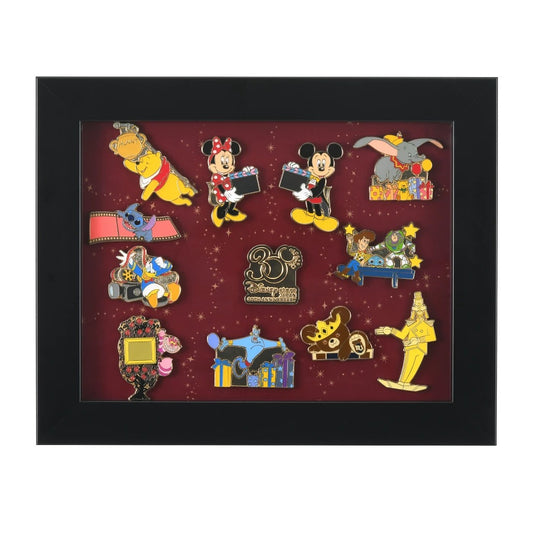 PIN SET 連相架 Disney Store Japan 30TH