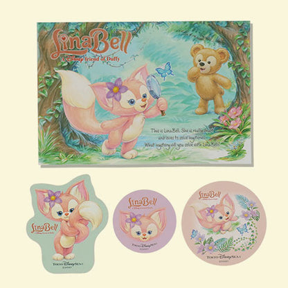 LinaBell 明信片貼紙 Set A Disney Friend of Duffy