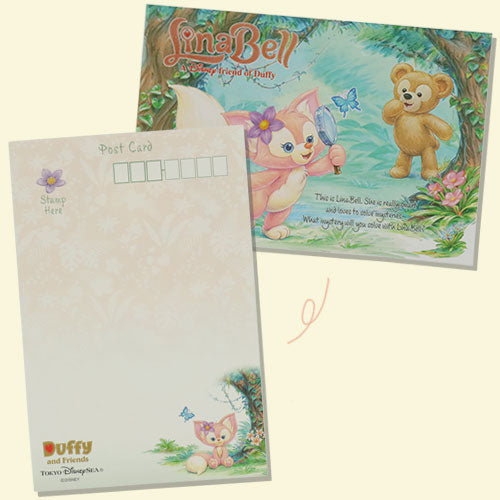 LinaBell 明信片貼紙 Set A Disney Friend of Duffy