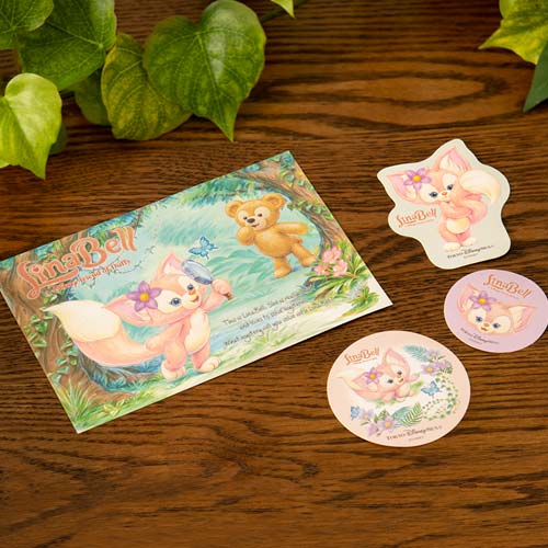 LinaBell 明信片貼紙 Set A Disney Friend of Duffy