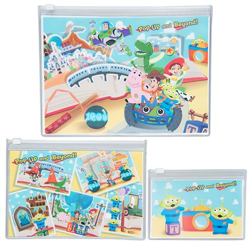 Toy Story Zip 收納袋套裝 Pop Up And Beyond!